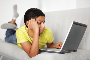 Schüler am PC