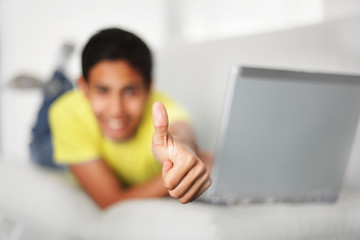 Schüler am PC