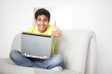 Schüler am PC