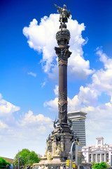 Fototapeta na wymiar Pomnik Kolumba, Barcelona. Hiszpania