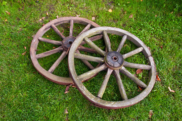 Two old wheel