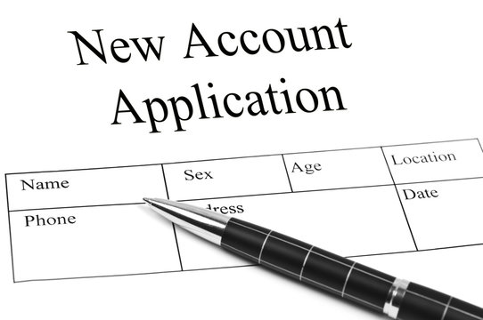 New Account Application