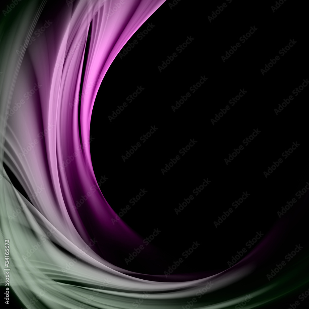 Fototapete abstract elegant wave background design with space for your text