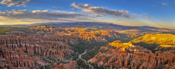 Photo sur Aluminium Parc naturel Panorama de Bryce Canyon