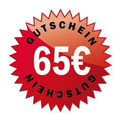 65 Euro Gutschein