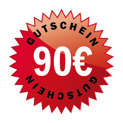 90 Euro Gutschein