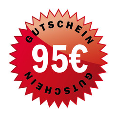 95 Euro Gutschein