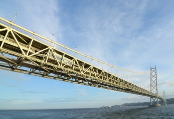 Obraz premium Akashi Kaikyo Bridge in Japan