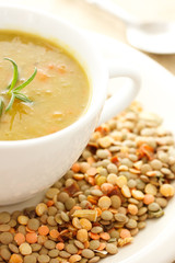 Lentil soup