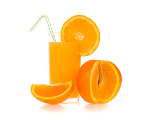 Orange juice of orange