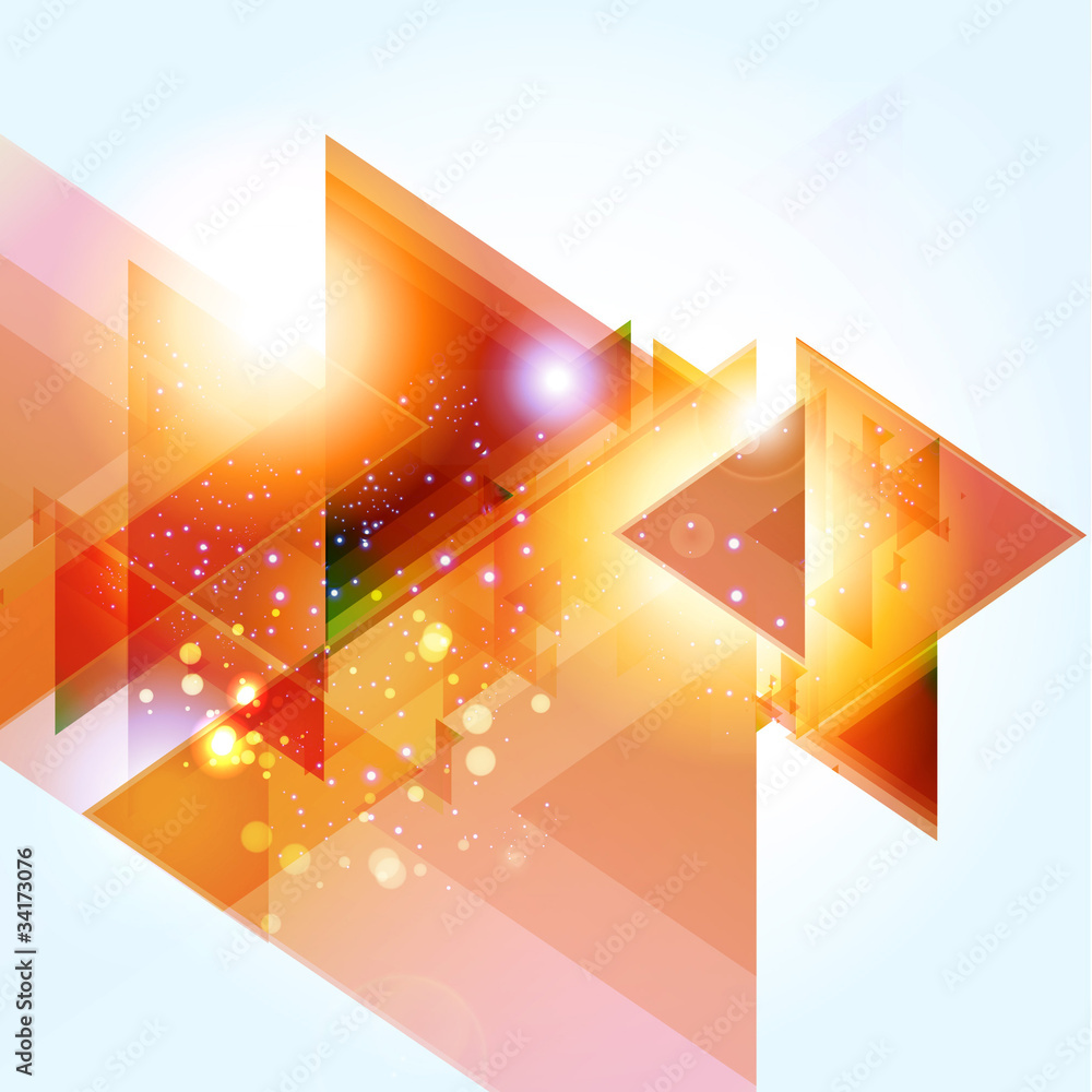 Poster abstract background vector