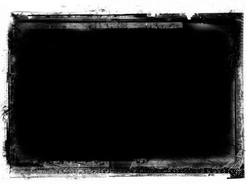 Grunge film frame with space for your text or image