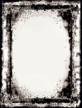 Grunge film frame with space for your text or image