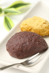 Japanese traditional sweet,Bean cake