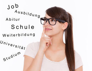 perspektive junge frau