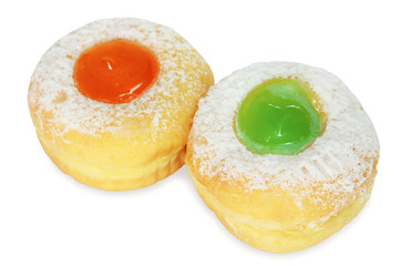 Sweet fruity donut