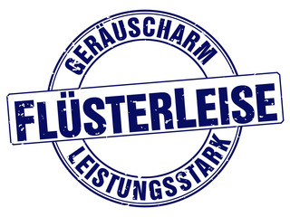 ger&auml;uscharm fl&uuml;sterleise leise leistungsstark