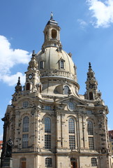 Fototapeta na wymiar Frauenkirche, Dresden (Germany)