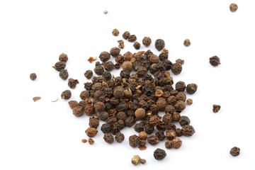 a pile of peppercorns