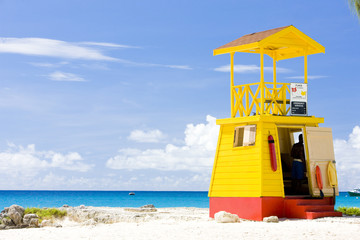 cabin on the beach, Enterprise Beach, Barbados, Caribbean