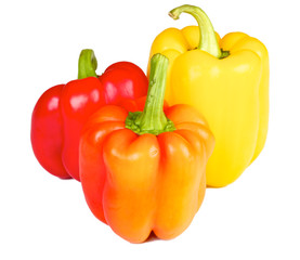 Red,orange,yellow pepper