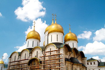 Dormition Cathedral in Moscow Kremlin