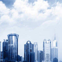 Obraz premium Skyscrapers in Shanghai