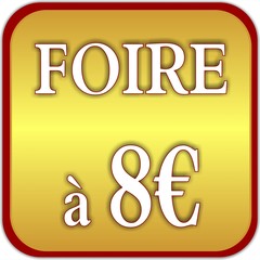 bouton foire à 8 euro