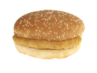 Chicken Burger in a Bun