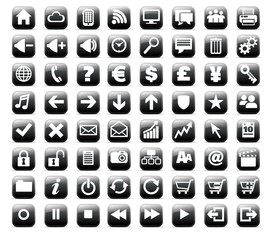 New Web and Media Internet button Icon