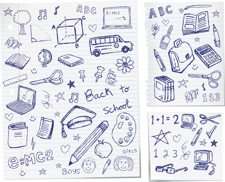 Back to school doodles
