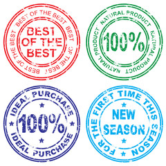 Stamp. Vector illustration.