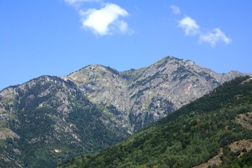 Naklejka premium Montagne