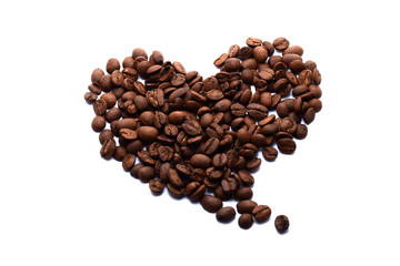 Coffee heart