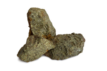 Natural samples of polymetallic ores