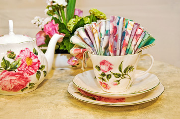 vintage tea set