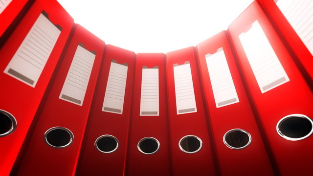 Office Binders Circle (Loop)
