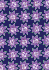 Purple Floral background