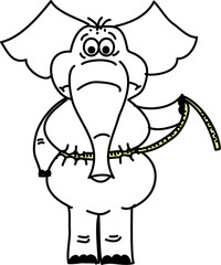 мультфильм слон