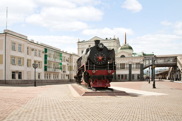 Monument of Trans-Siberian Railway