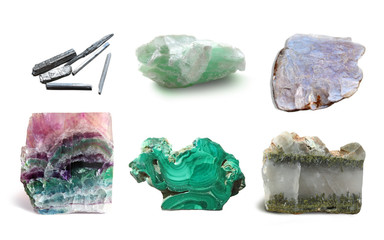 Assorted collection of mineral