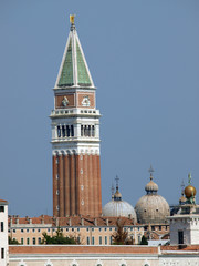 Fototapeta na wymiar Venice seen from the Giudecca canal.