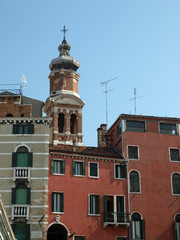 Venice - Exquisite antique buildings along Canal Grande