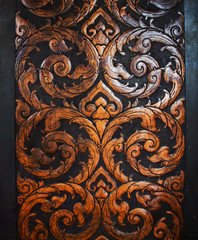 Wood carvings is a form of Thai art