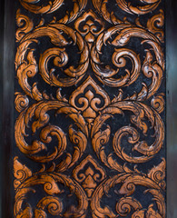 Wood carvings is a form of Thai art