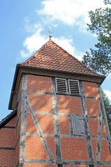 Fachwerkkirche in Riebrau an der Göhrde (Niedersachsen)