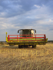 Fototapeta premium combine harvester