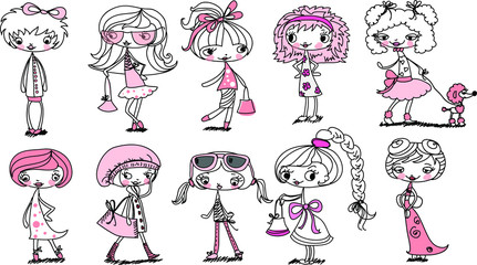 тенденция девочек