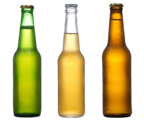 different bottles of beer
