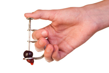Cherry pitter